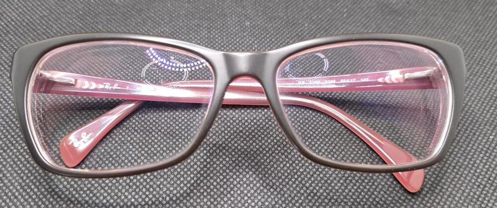 Ray-Ban RB 5298 5386 Pink Purple Cat Eye Eyeglasses Frames 55 17 140 Women's